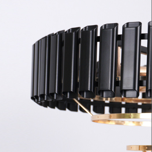 Люстра Estares Simona 86 8хЕ14-480х890-BKGD/CRYSTAL-220-IP20