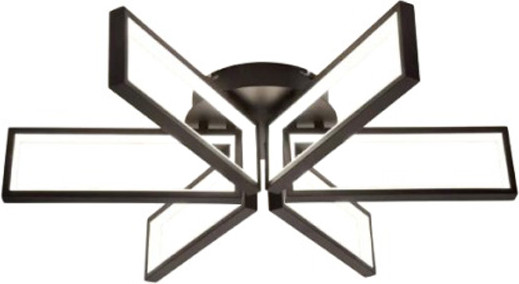 Люстра Estares Maldi 165W 6S-APP-850x200-BLACK/WHITE-220-IP20 - фото