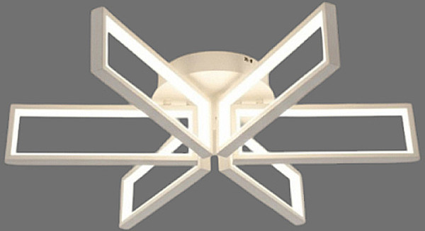 Люстра Estares Maldi 165W 6S-APP-850x200-WHITE/WHITE-220-IP20 - фото