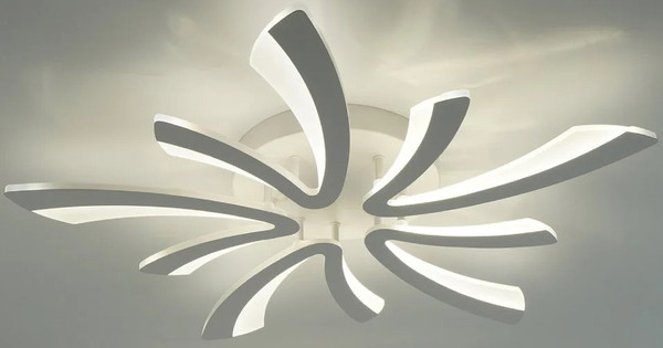 Люстра Estares Alessia 100W 5F-APP-750x76-WHITE/WHITE-220-IP20 - фото