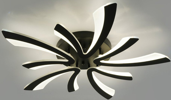 Люстра Estares Alessia 100W 5F-APP-750х76-BLACK/WHITE-220-IP20 - фото