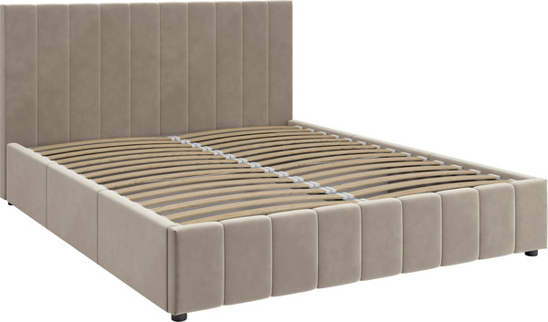 Двуспальная кровать Bravo Мебель Нельсон 160х200 без ПМ стандарт 3 вариант 