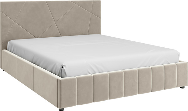 Двуспальная кровать Bravo Мебель Нельсон 160х200 без ПМ стандарт 9 вариант  - фото