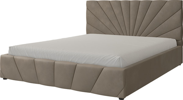 Двуспальная кровать Bravo Мебель Нельсон 160х200 без ПМ стандарт 8 вариант - фото