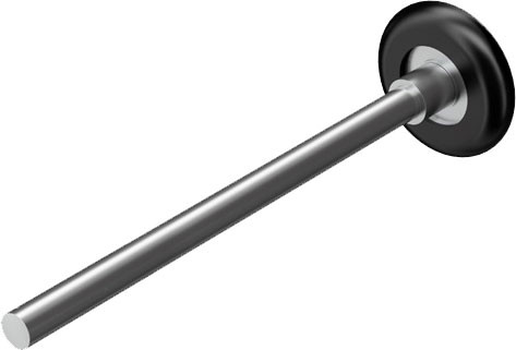 Ролик поддерживающий для ворот DoorHan 190 мм - фото