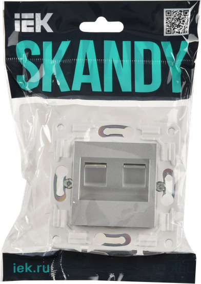 Розетка IEK Skandy SK-K20-1-K23