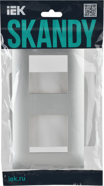 Рамка для выключателей и розеток IEK Skandy SK-M22-K23