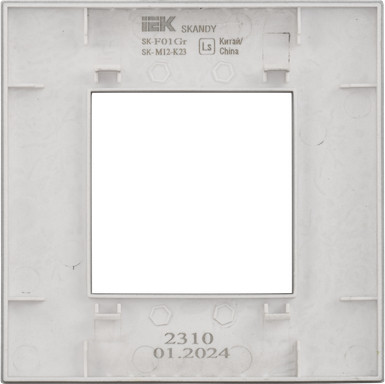 Рамка для выключателей и розеток IEK Skandy SK-M12-K23