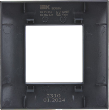 Рамка для выключателей и розеток IEK Skandy SK-M12-K53