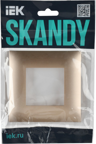 Рамка для выключателей и розеток IEK Skandy SK-M12-K98