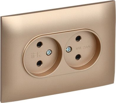 Розетка IEK Skandy SK-R23-10-K98-F - фото