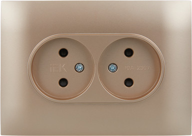 Розетка IEK Skandy SK-R23-10-K98-F