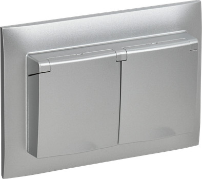 Розетка IEK Skandy SK-R26-16-44-K23-F - фото