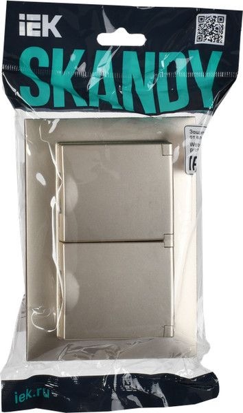 Розетка IEK Skandy SK-R26-16-44-K37-F