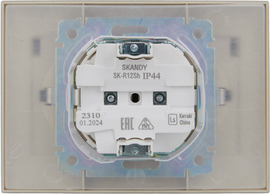 Розетка IEK Skandy SK-R26-16-44-K37-F