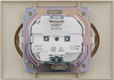 Розетка IEK Skandy SK-R24-16-K98-F