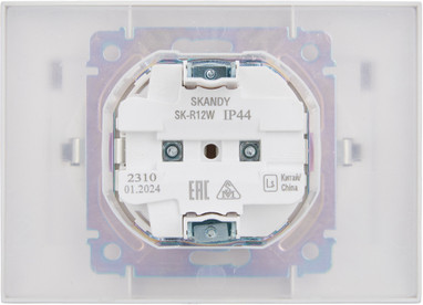 Розетка IEK Skandy SK-R26-16-44-K01-F