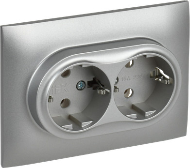 Розетка IEK Skandy SK-R21-16-K23-F - фото