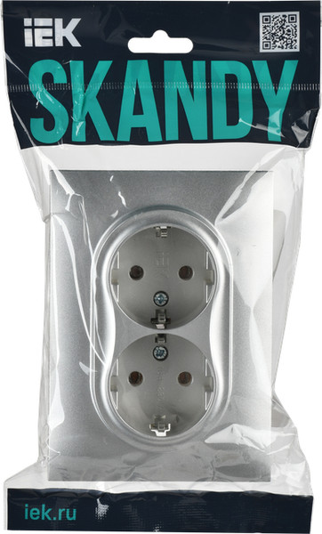 Розетка IEK Skandy SK-R21-16-K23-F