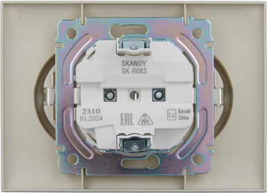 Розетка IEK Skandy SK-R21-16-K23-F