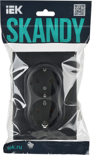 Розетка IEK Skandy SK-R21-16-K53-F