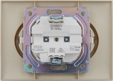 Розетка IEK Skandy SK-R21-16-K98-F