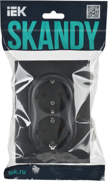 Розетка IEK Skandy SK-R21-16-K48-F