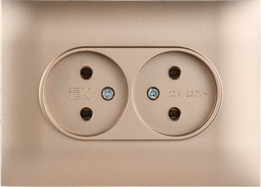 Розетка IEK Skandy SK-R20-10-K98-F