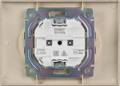 Розетка IEK Skandy SK-R20-10-K98-F