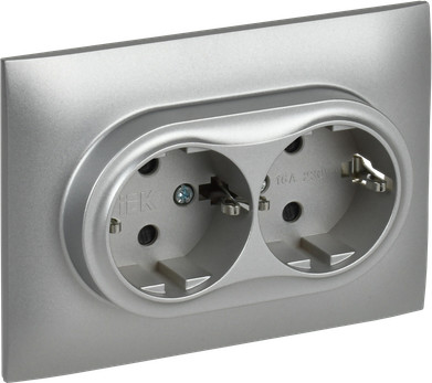 Розетка IEK Skandy SK-R24-16-K23-F - фото