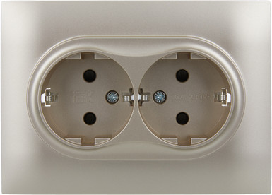 Розетка IEK Skandy SK-R24-16-K37-F