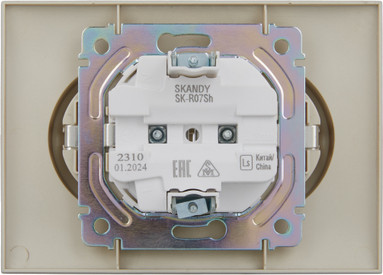 Розетка IEK Skandy SK-R24-16-K37-F