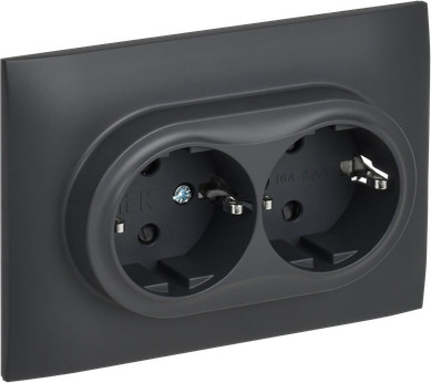 Розетка IEK Skandy SK-R24-16-K48-F - фото