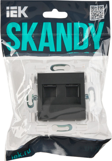 Розетка IEK Skandy SK-K20-2-K53