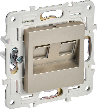 Розетка IEK Skandy SK-K20-2-K37 - фото