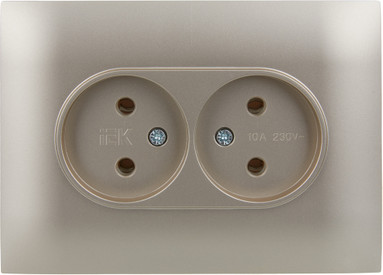 Розетка IEK Skandy SK-R20-10-K37-F