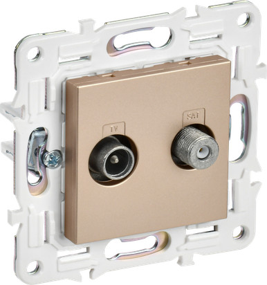 Розетка IEK Skandy SK-AF20-O-K98 - фото