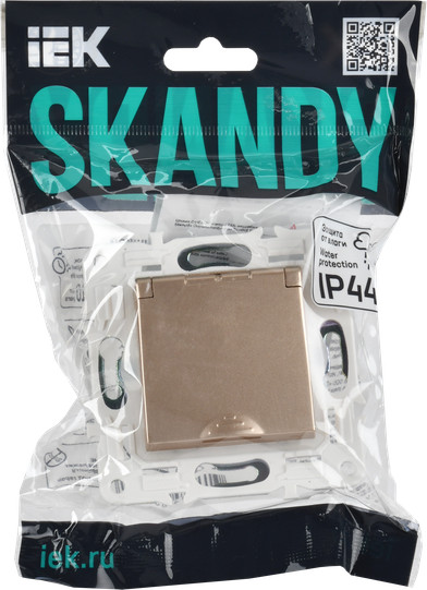 Розетка IEK Skandy SK-R16-16-44-K98