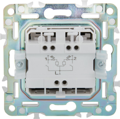 Выключатель IEK Skandy SK-V20-0-10-K53