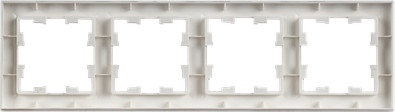 Рамка для выключателей и розеток IEK Brite BR-M42-K91