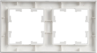 Рамка для выключателей и розеток IEK Brite BR-M22-K91