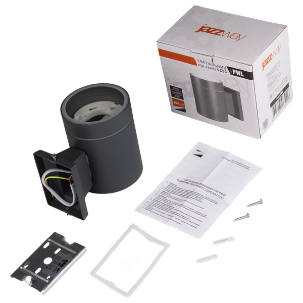 Бра уличное JAZZway PWL 11590 GX53-1 GR 230В / 5065116