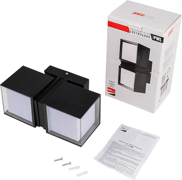 Бра уличное JAZZway PWL-23095 2x8Вт 4000К BL / 5053151