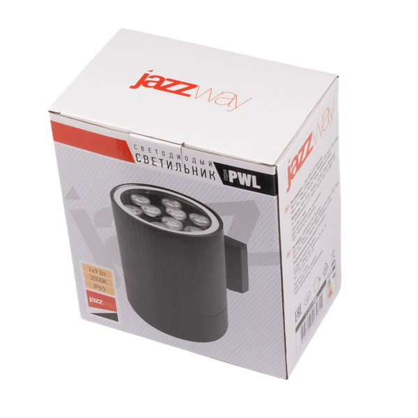 Бра уличное JAZZway PWL-200110/30D 1x9Вт 3000К / 5064614