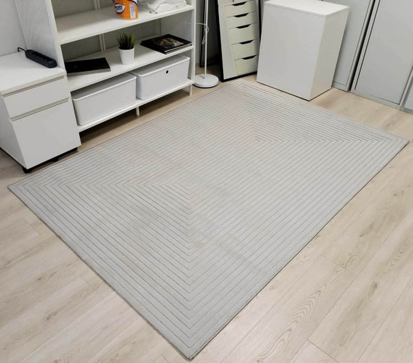 Ковер Radjab Carpet Сканди Сизаль Прямоугольник 10936B