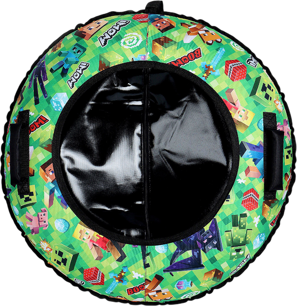 Тюбинг-ватрушка Winter Star Пиксели / 10873221 - фото