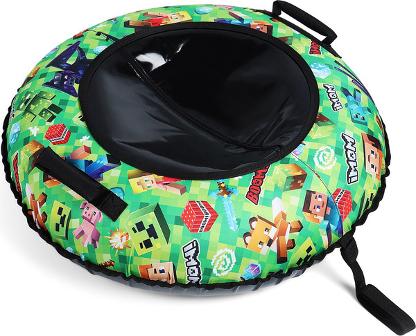 Тюбинг-ватрушка Winter Star Пиксели / 10873221