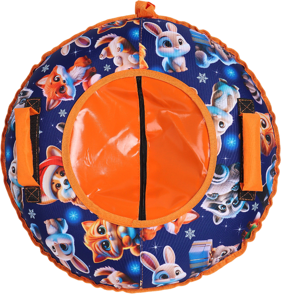 Тюбинг-ватрушка Winter Star Пушистики / 10873217 - фото