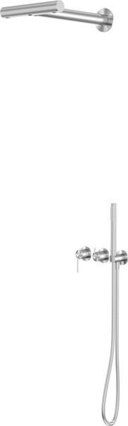 Душевая система со смесителем Abber Perfekte 316 / AF8A18BST - фото