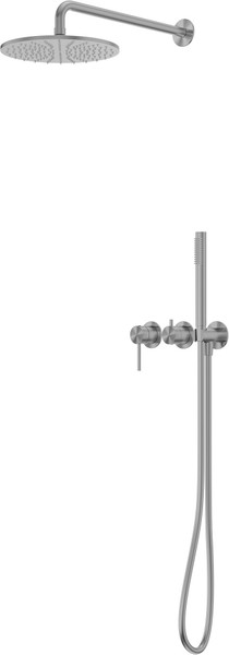 Душевая система со смесителем Abber Wasser Kreis 316 / AF8118BGG - фото